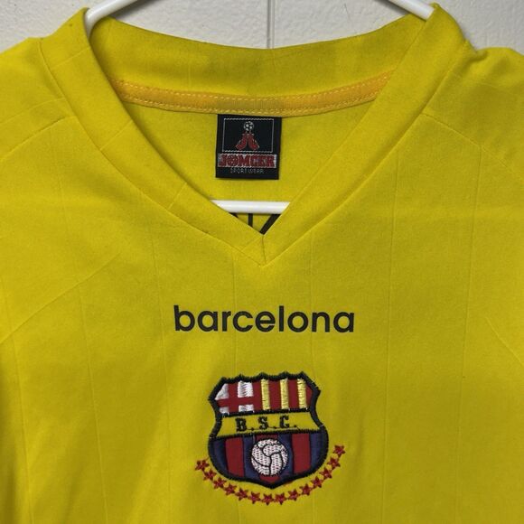 BARCELONA B.S.C ECUADOR PILSENER CERVEZA SOCCER JERSEY BANCO PICHINCHA MEN M GUC - Picture 4 of 9